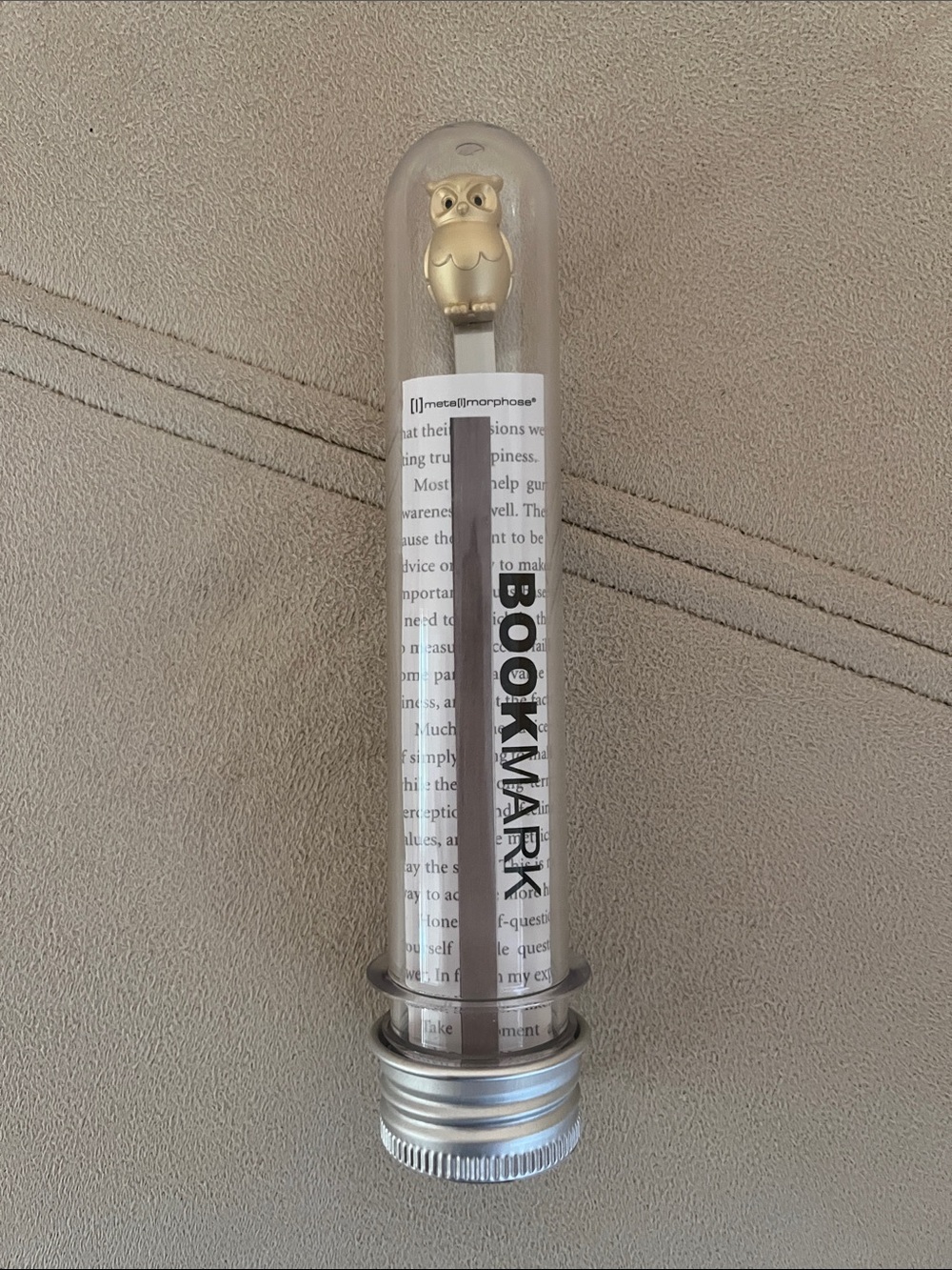 Owl Metal Bookmark
